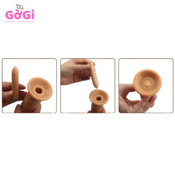 Dương vật giả mềm rung cao cấp điều khiển từ xa không dây dành cho nữ