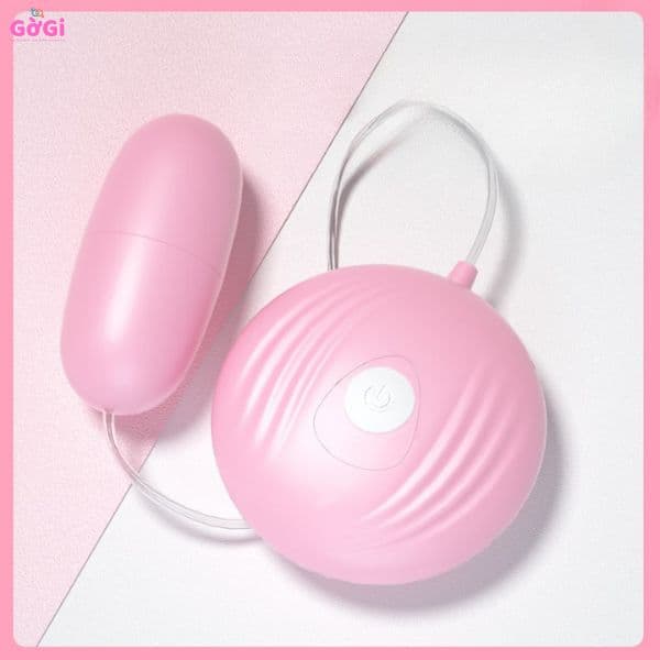 Trứng rung mini có dây nối điều khiển hình vỏ sò