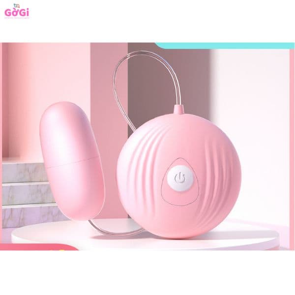 Trứng rung mini có dây nối điều khiển hình vỏ sò